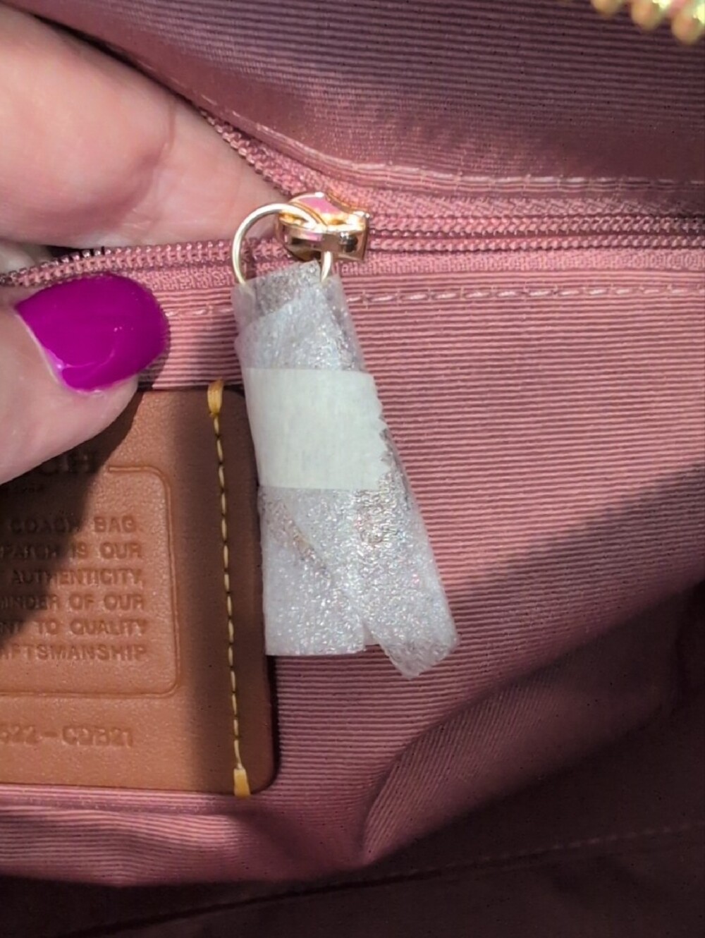 Coach Rowan Signature Canvas Satchel with Heart Charm - Picture 10 of 10